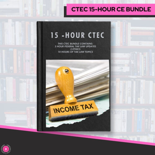 15 Hour- CTEC Continuing Education Bundle